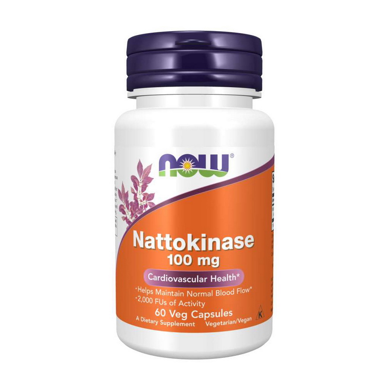 Nattokinase 100 mg (60 veg caps) Nattokinase 100 mg (60 veg caps)