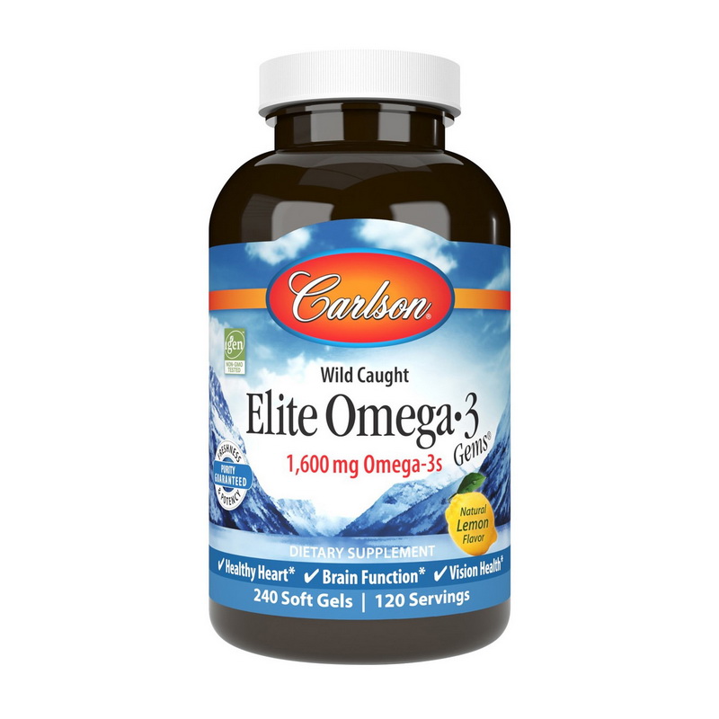Elite Omega 3 1600 mg (240 softgels) Elite Omega 3 1600 mg (240 softgels)