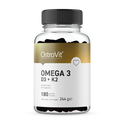 Omega 3 D3 + K2 (180 caps) Omega 3 D3 + K2 (180 caps)
