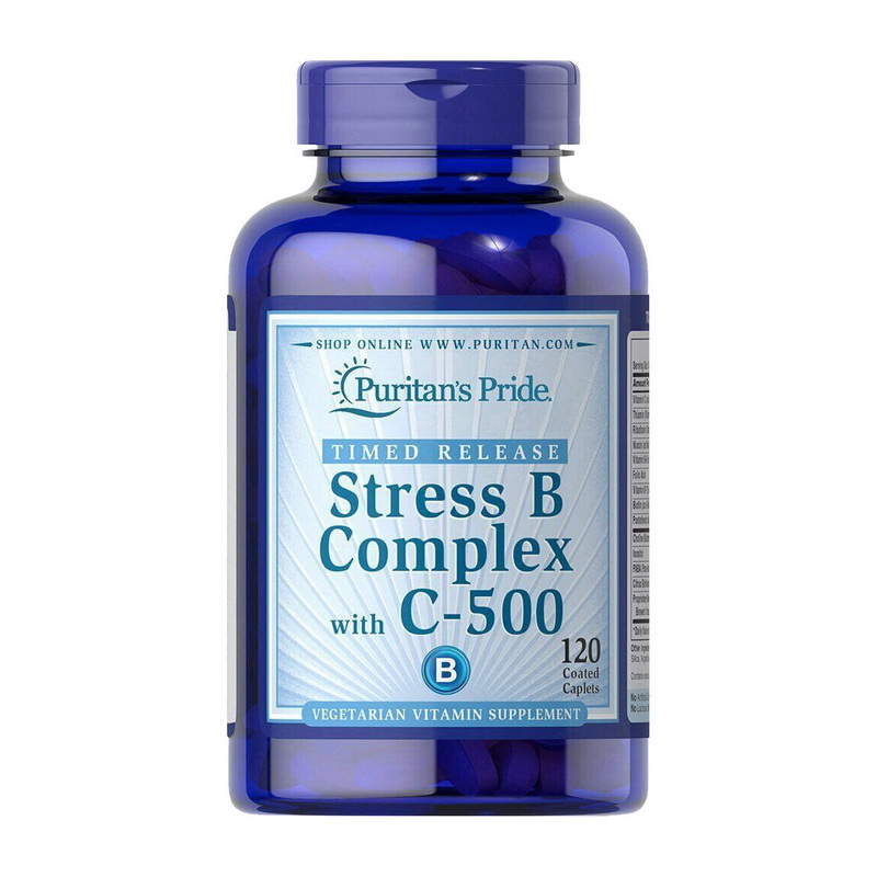 Stress B Complex with C-500 Timed Release (120 caplets) Stress B Complex with C-500 Timed Release (120 caplets)