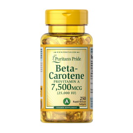 Beta-Carotene 7500 mcg (25 000 IU) (250 softgels)