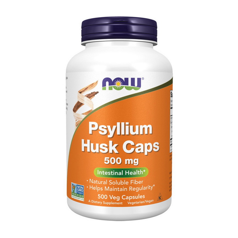 Psyllium Husk Caps 500 mg (500 veg caps) Psyllium Husk Caps 500 mg (500 veg caps)