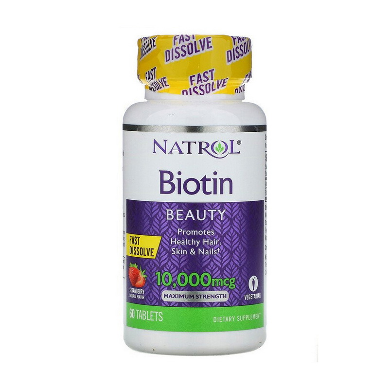 Biotin 10 000 mcg Fast Dissolve (60 tabs) Biotin 10 000 mcg Fast Dissolve (60 tabs)
