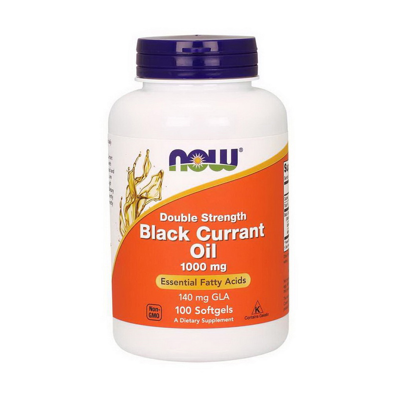 Black Currant Oil 1000 mg Double Strength (100 softgels) Black Currant Oil 1000 mg Double Strength (100 softgels)