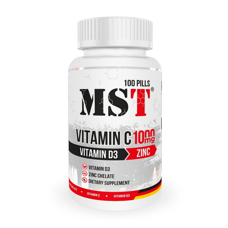 Vitamin C 1000 mg + Vitamin D3 + Zinc (100 pills) Vitamin C 1000 mg + Vitamin D3 + Zinc (100 pills)