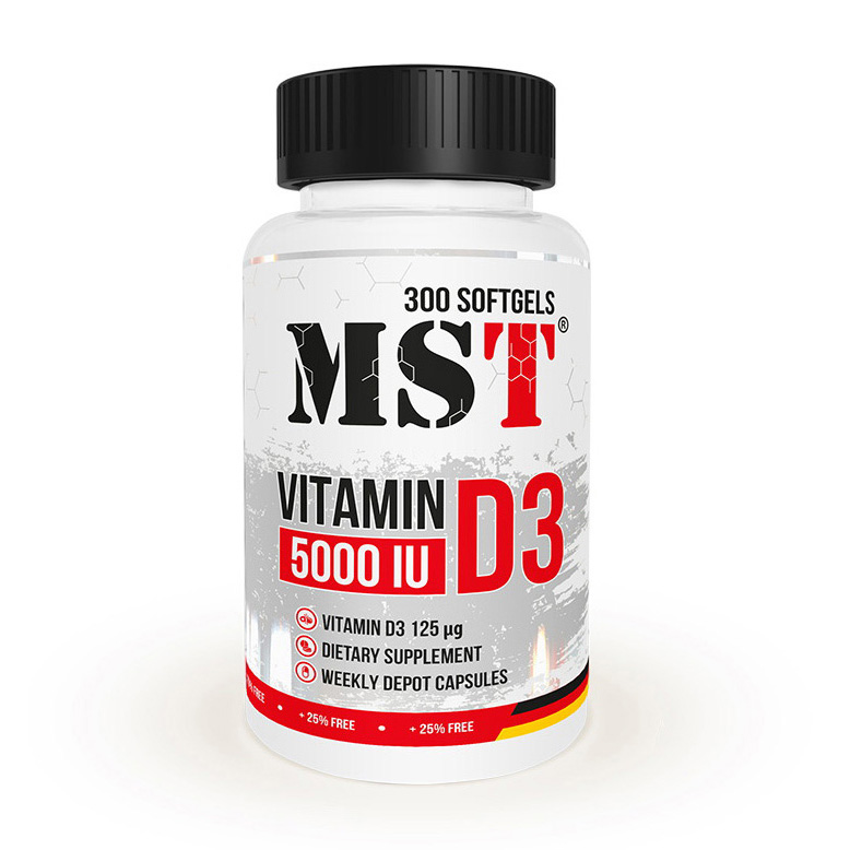 Vitamin D3 5000 IU (125 mcg) (300 softgels) Vitamin D3 5000 IU (125 mcg) (300 softgels)