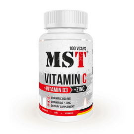 Vitamin C 500 mg + Vitamin D3 + Zinc (100 veg caps) Vitamin C 500 mg + Vitamin D3 + Zinc (100 veg caps)