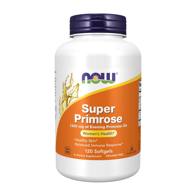 Super Primrose 1300 mg of Evening Primrose Oil (120 softgels) Super Primrose 1300 mg of Evening Primrose Oil (120 softgels)