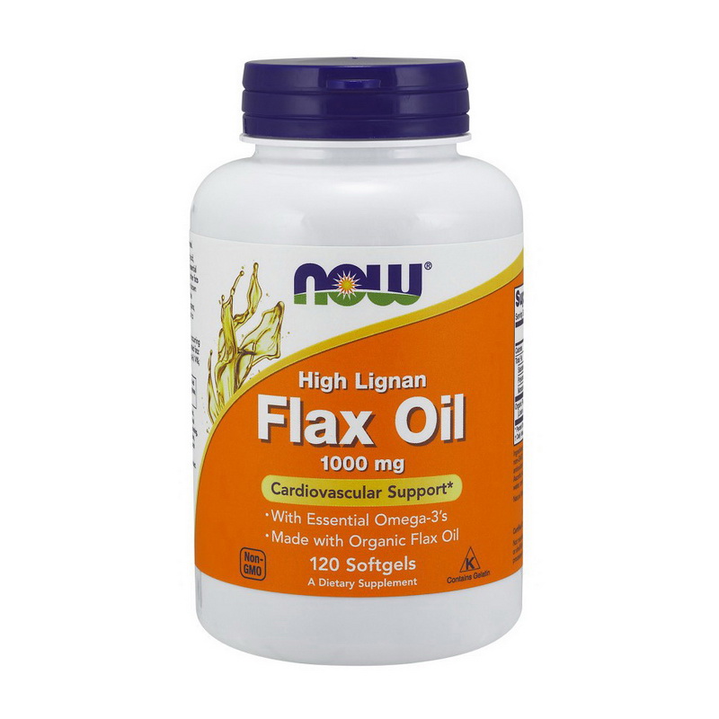 Flax Oil 1000 mg High Lignan (120 softgels) Flax Oil 1000 mg High Lignan (120 softgels)