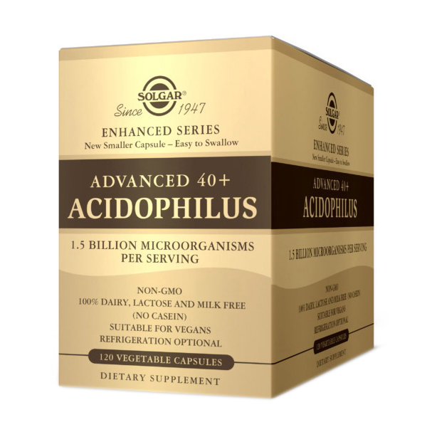 Advanced 40+ Acidophilus (120 veg caps) Advanced 40+ Acidophilus (120 veg caps)