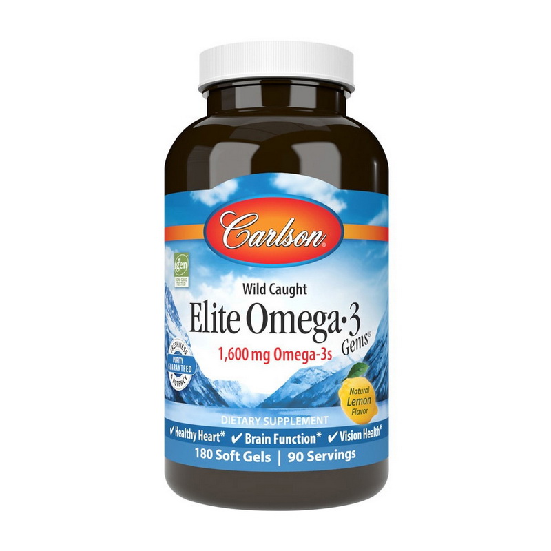 Elite Omega 3 1600 mg (180 softgels) Elite Omega 3 1600 mg (180 softgels)