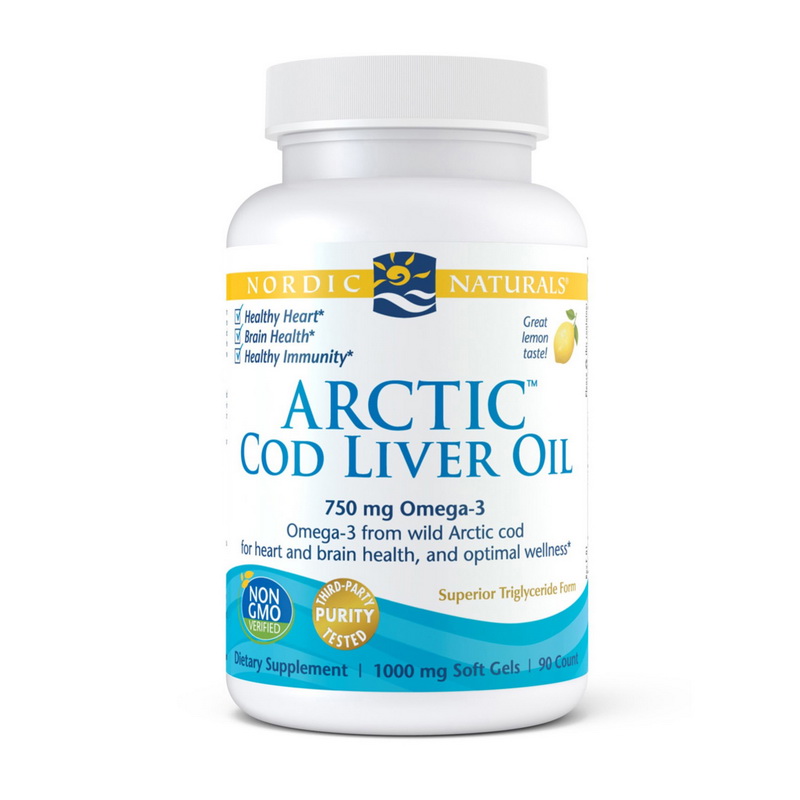 Arctic Cod Liver Oil 750 mg (90 softgels) Arctic Cod Liver Oil 750 mg (90 softgels)