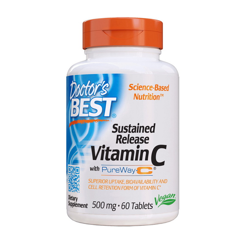 Sustained Release Vitamin C with PureWay-C (60 tabs) Sustained Release Vitamin C with PureWay-C (60 tabs)
