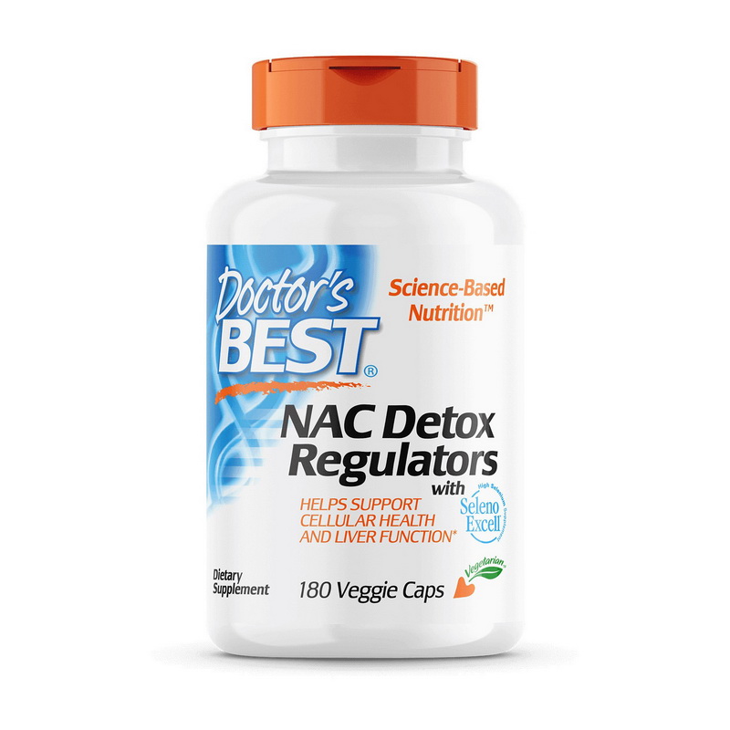 NAC Detox Regulators (180 veg caps) NAC Detox Regulators (180 veg caps)