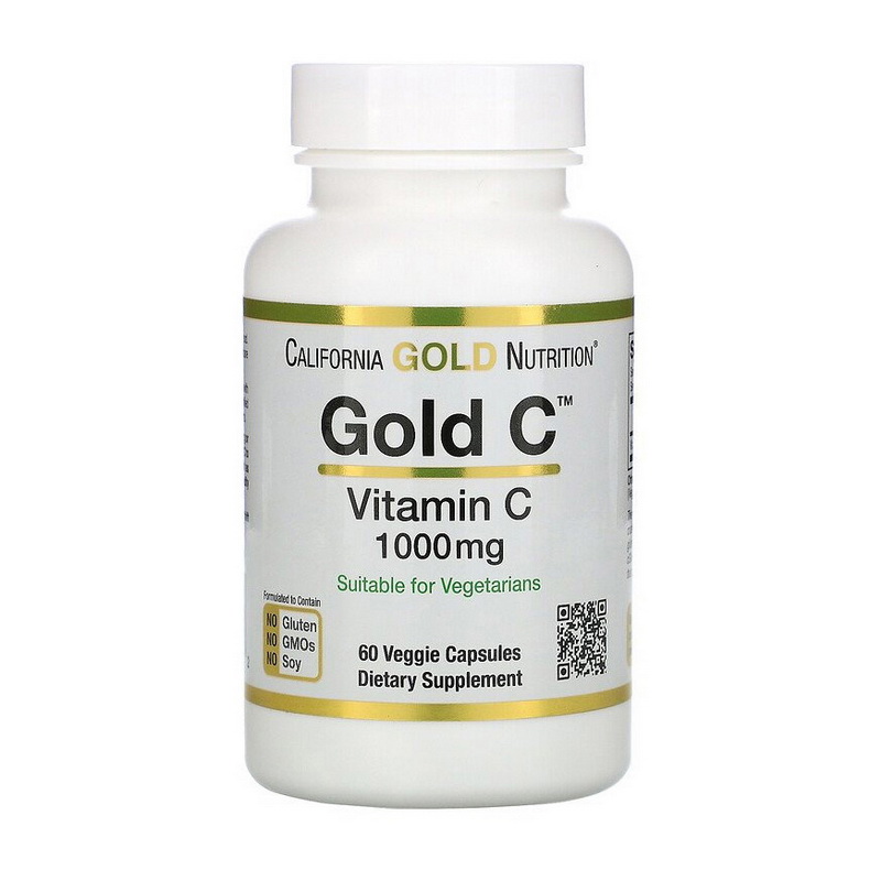 Gold C Vitamin C 1000 mg (60 veg caps) Gold C Vitamin C 1000 mg (60 veg caps)