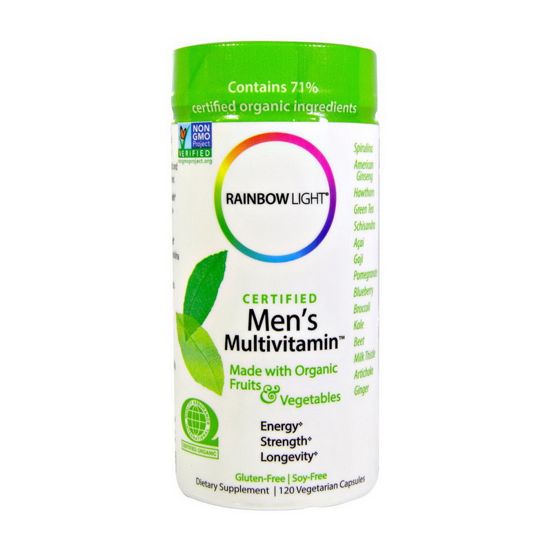 Certified Men's Multivitamin (120 veg caps) Certified Men's Multivitamin (120 veg caps)