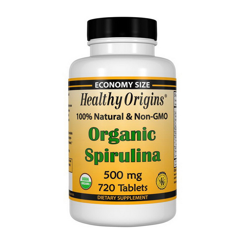 Organic Spirulina 500 mg (720 tabs) Organic Spirulina 500 mg (720 tabs)