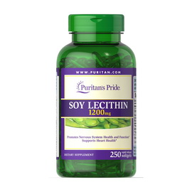 Soy Lecithin 1200 mg (250 softgels)