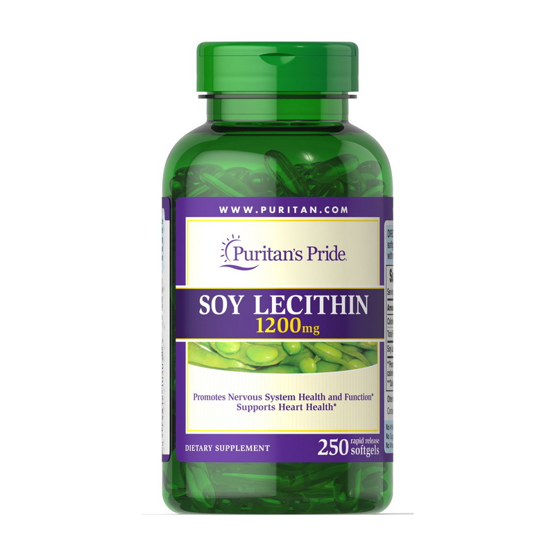 Soy Lecithin 1200 mg (250 softgels) Soy Lecithin 1200 mg (250 softgels)