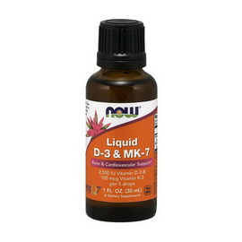 Liquid D-3 & MK-7 2500 IU/100 mcg (30 ml)