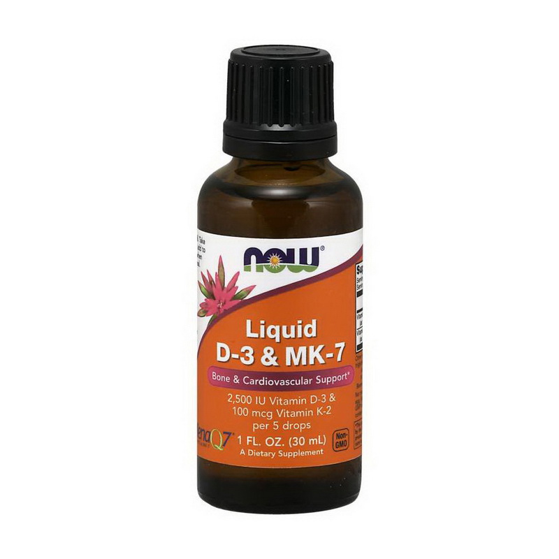 Liquid D-3 & MK-7 2500 IU/100 mcg (30 ml) Liquid D-3 & MK-7 2500 IU/100 mcg (30 ml)