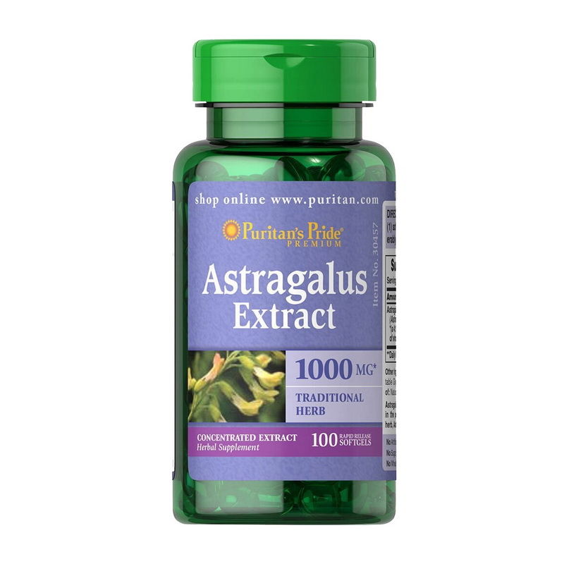Astragalus Extract 1000 mg (100 softgels) Astragalus Extract 1000 mg (100 softgels)