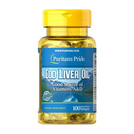 Cod Liver Oil 415 mg (100 softgels)