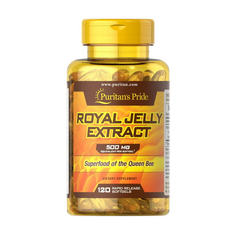 Royal Jelly Extract 500 mg (120 softgels) Royal Jelly Extract 500 mg (120 softgels)