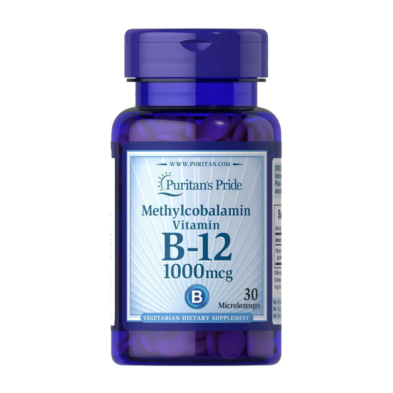 B-12 1000 mcg Methylcobalamin (30 microlozenges) B-12 1000 mcg Methylcobalamin (30 microlozenges)