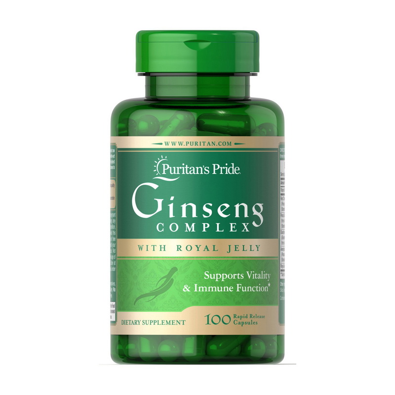 Ginseng Complex with Royal Jelly (100 caps) Ginseng Complex with Royal Jelly (100 caps)