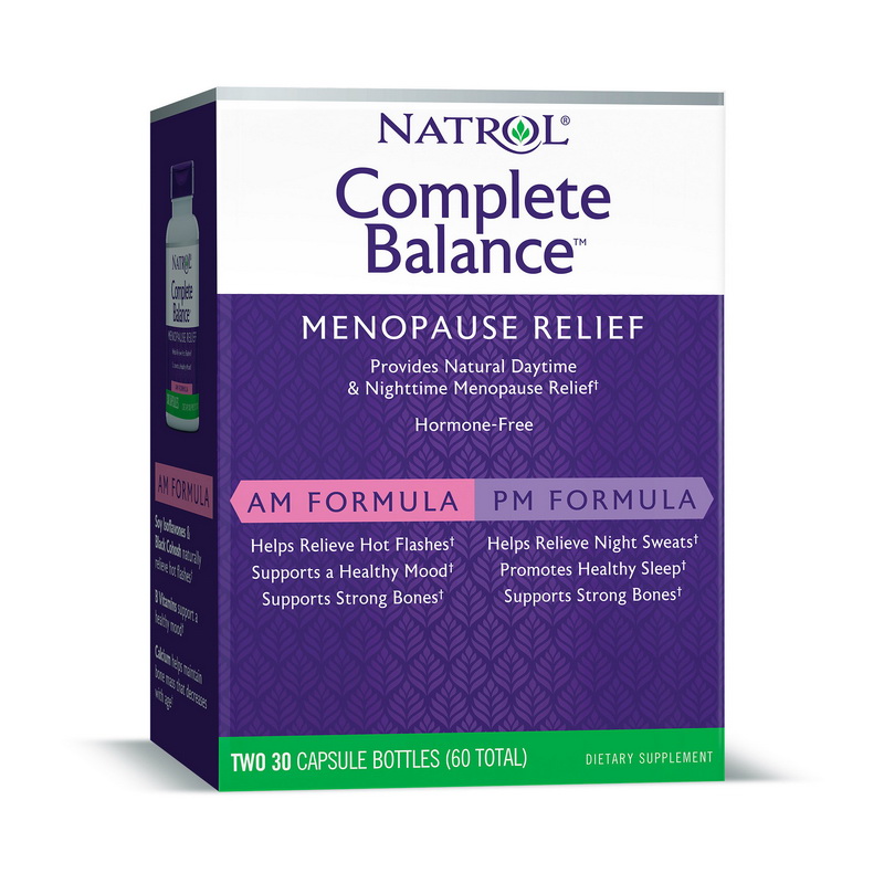 Complete Balance Menopause Relief AM/PM (2 x 30 caps) Complete Balance Menopause Relief AM/PM (2 x 30 caps)