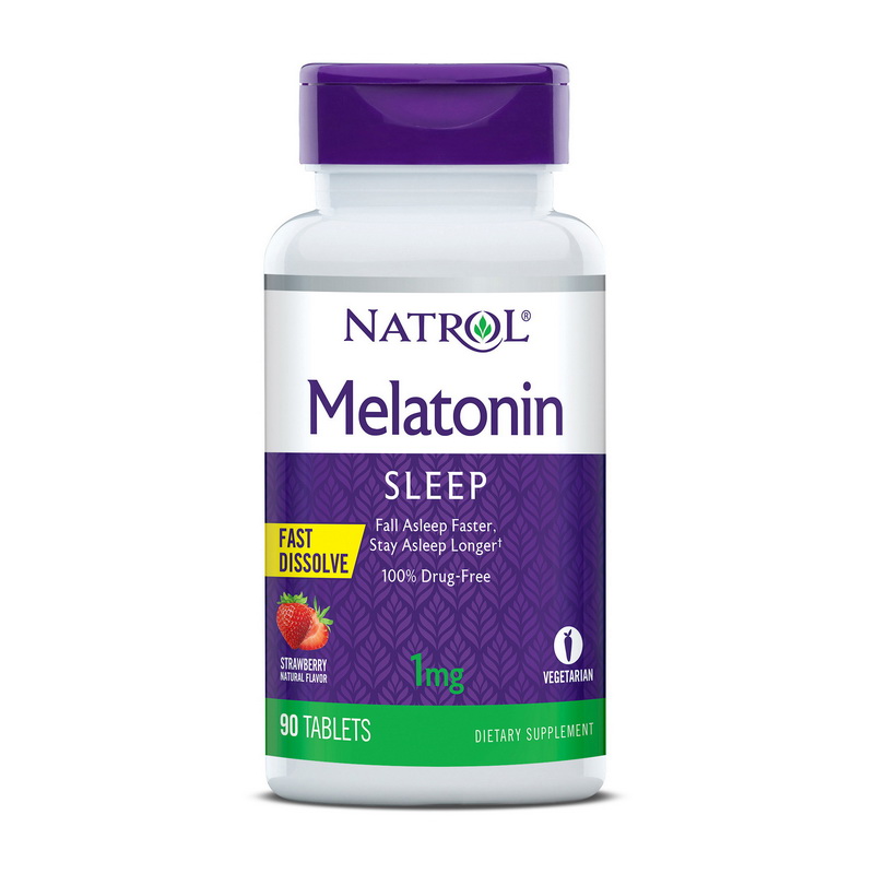 Melatonin 1 mg Fast Dissolve (90 tabs) Melatonin 1 mg Fast Dissolve (90 tabs)
