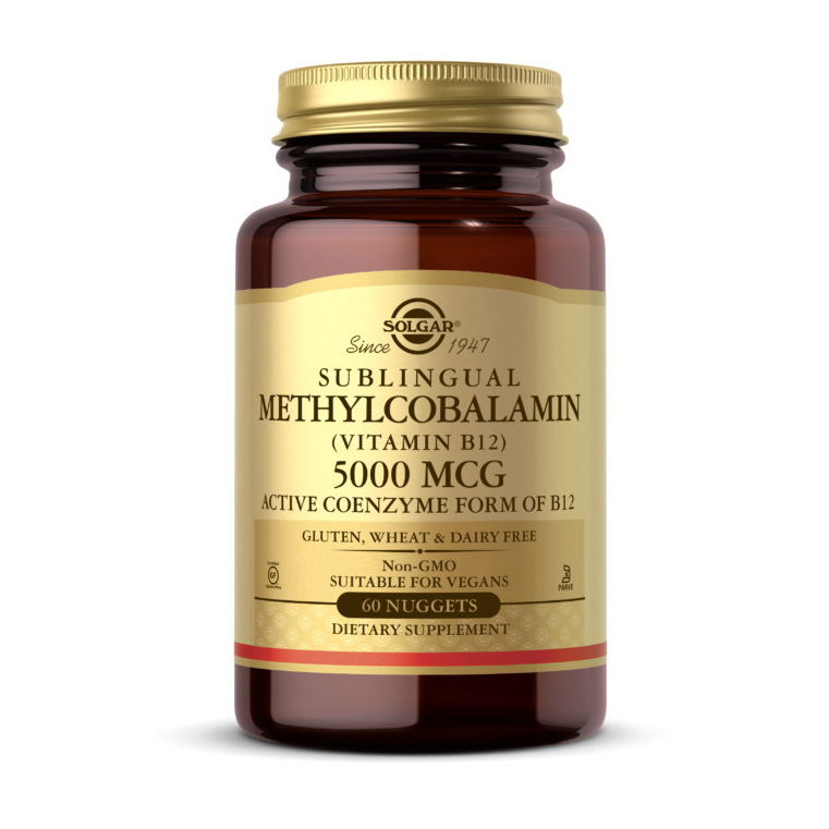 Sublingual Methylcobalamin (Vitamin B12) 5000 mcg (60 nuggets) Sublingual Methylcobalamin (Vitamin B12) 5000 mcg (60 nuggets)