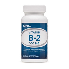 Vitamin B-2 100 mg (100 veg tabs)