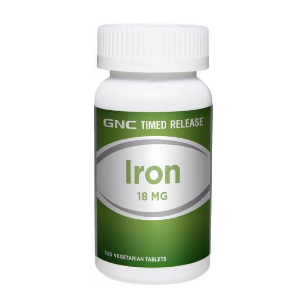 Iron 18 mg (100 veg tabs) Iron 18 mg (100 veg tabs)