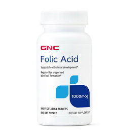 Folic Acid 1000 mcg (100 veg tabs)