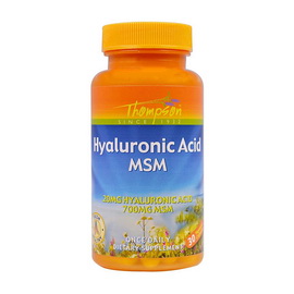 Hyaluronic Acid MSM (30 veg caps)
