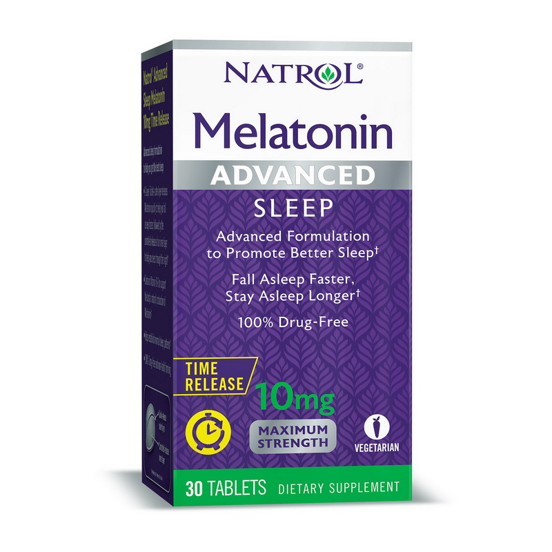 Melatonin 10 mg Advanced Time Release (30 tabs) Melatonin 10 mg Advanced Time Release (30 tabs)