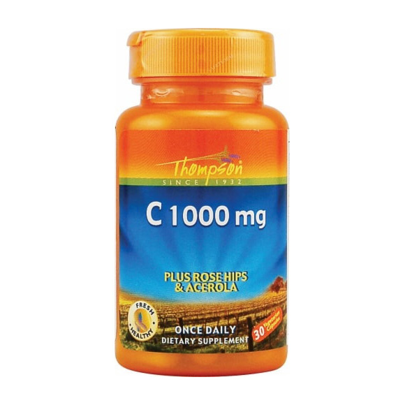 C 1000 mg plus Rose Hips and Acerola (30 veg caps) C 1000 mg plus Rose Hips and Acerola (30 veg caps)
