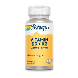 Vitamin D3 + K2 (Soy Free) (120 veg caps) Vitamin D3 + K2 (Soy Free) (120 veg caps)