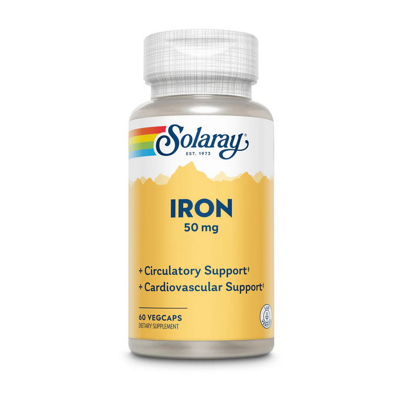 Iron 50 mg (60 veg caps) Iron 50 mg (60 veg caps)