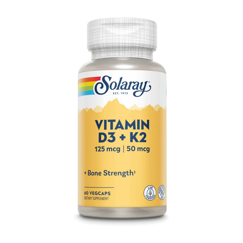Vitamin D3 + K2 (Soy Free) (60 veg caps) Vitamin D3 + K2 (Soy Free) (60 veg caps)