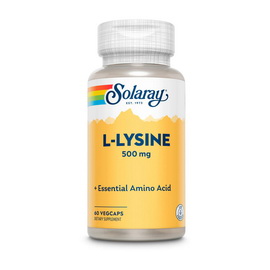 L-Lysine 500 mg (60 veg caps) L-Lysine 500 mg (60 veg caps)