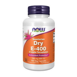 Dry E-400 (268 mg) Vegetarian (100 veg caps)