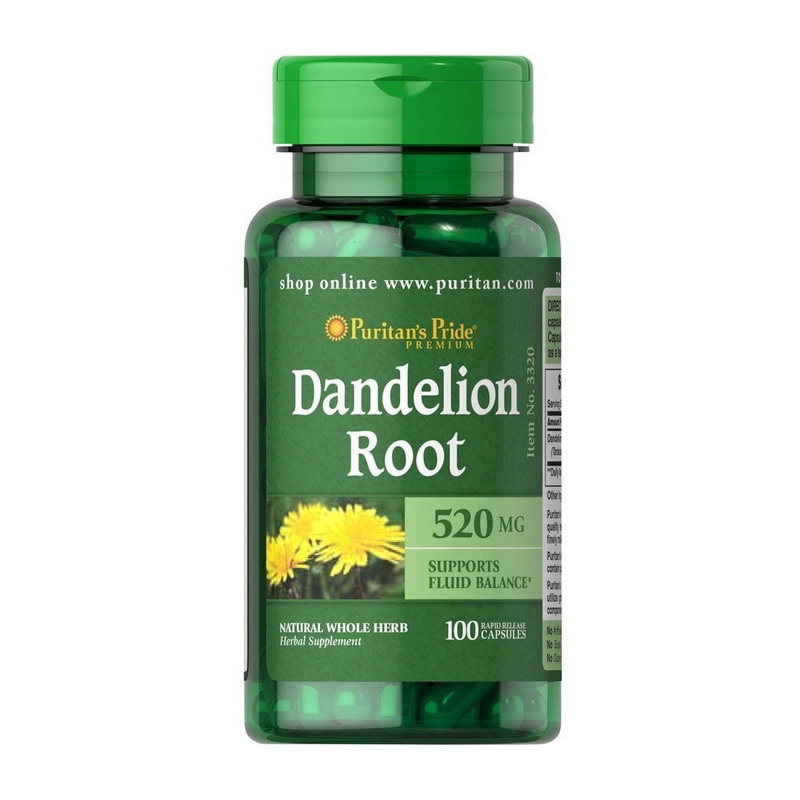 Dandelion Root 520 mg (100 caps) Dandelion Root 520 mg (100 caps)