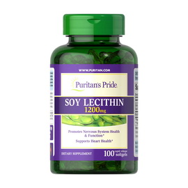 Soy Lecithin 1200 mg (100 softgels)