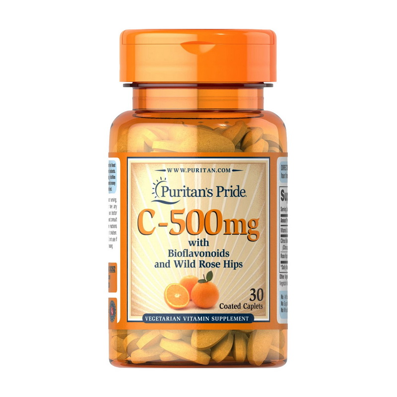 Vitamin C-500 mg with Bioflavon. and Rose Hips (30 caplets) Vitamin C-500 mg with Bioflavon. and Rose Hips (30 caplets)