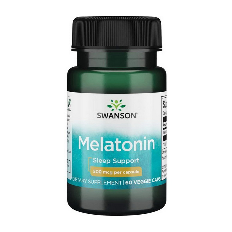 Melatonin 500 mcg (60 veg caps) Melatonin 500 mcg (60 veg caps)