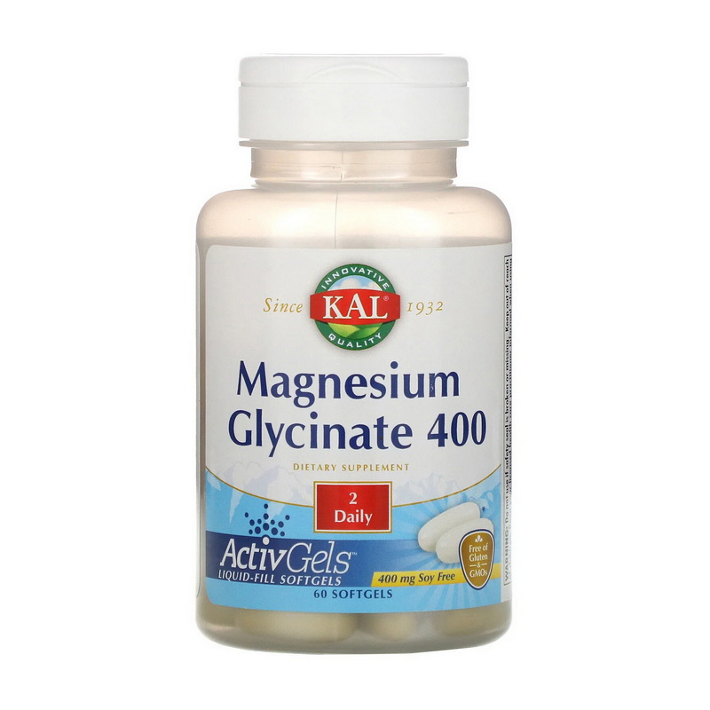 Magnesium Glucinate 400 (60 softgels) Magnesium Glucinate 400 (60 softgels)