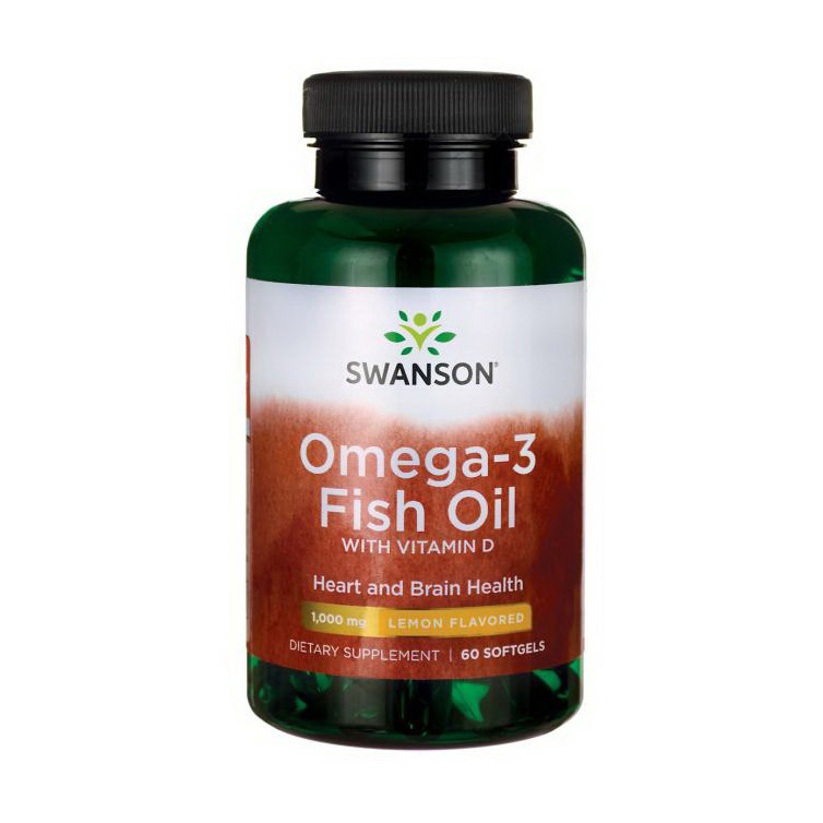 Omega-3 Fish Oil with Vitamin D (60 softgels) Omega-3 Fish Oil with Vitamin D (60 softgels)
